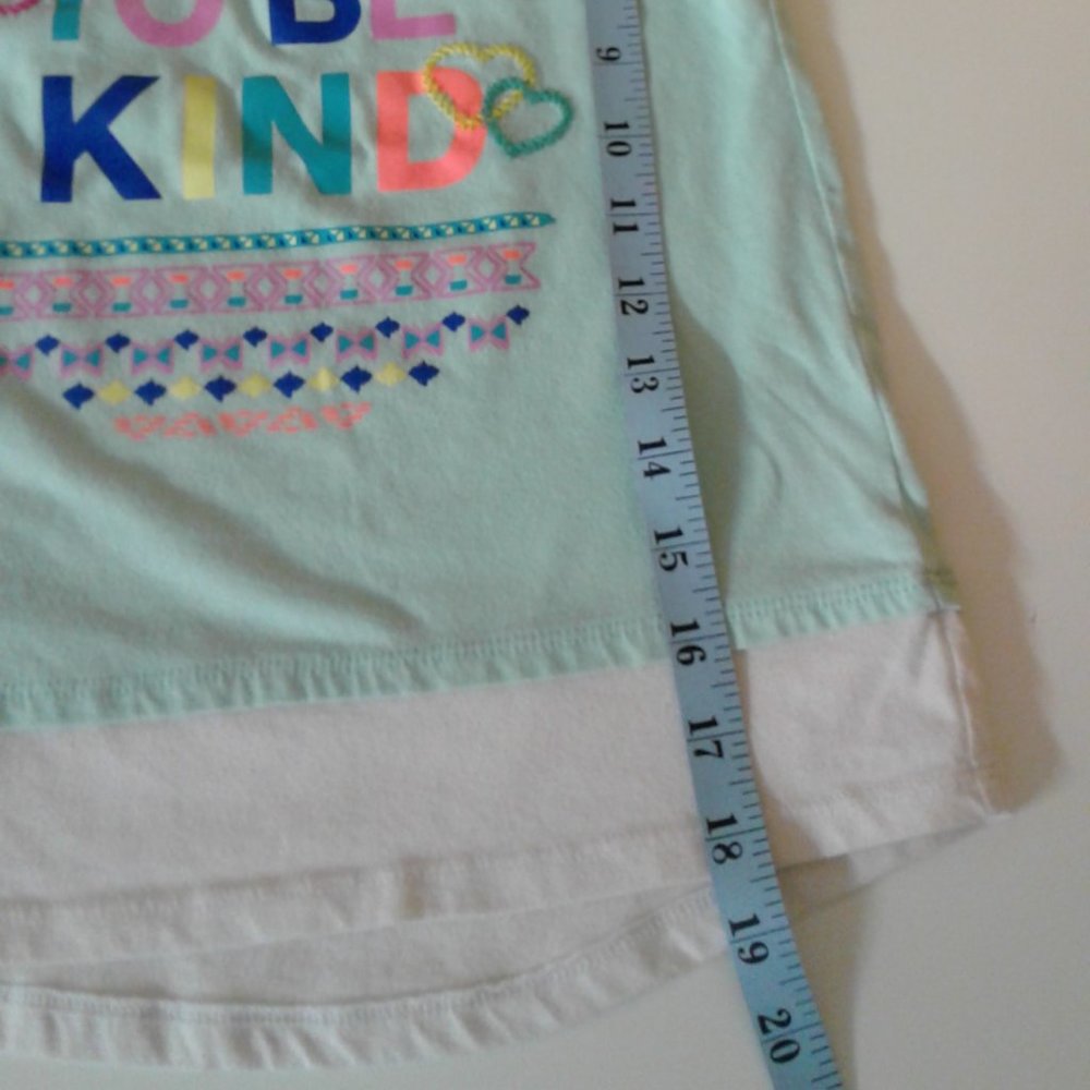 365 Kids  Girls T-Shirt  Sleeveless  Multicolor  Size 8 - Picture 9 of 11